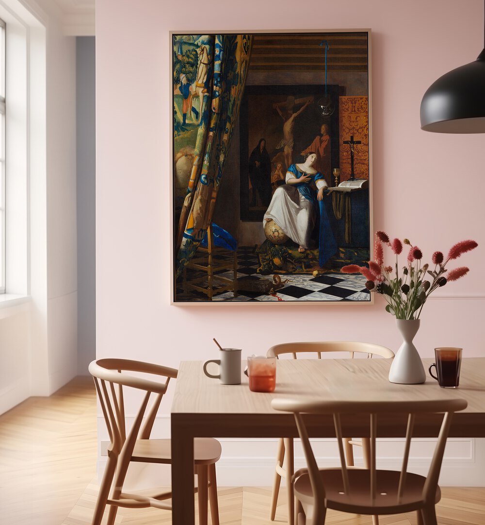 ALLEGORY OF THE CATHOLIC FAITH  , VINTAGE PAINTINGS