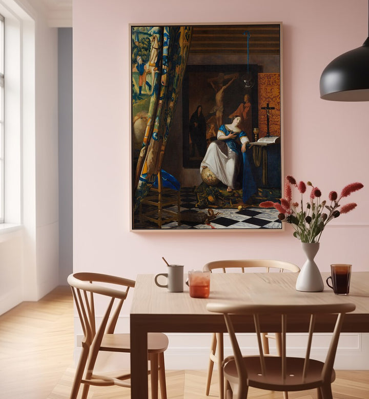 ALLEGORY OF THE CATHOLIC FAITH  , VINTAGE PAINTINGS