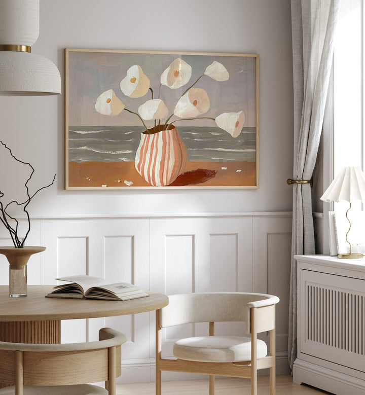 Bright and serene, BOATS IN THE HARBOR II enhances any space with its beautiful nautical theme and artistic charm.
