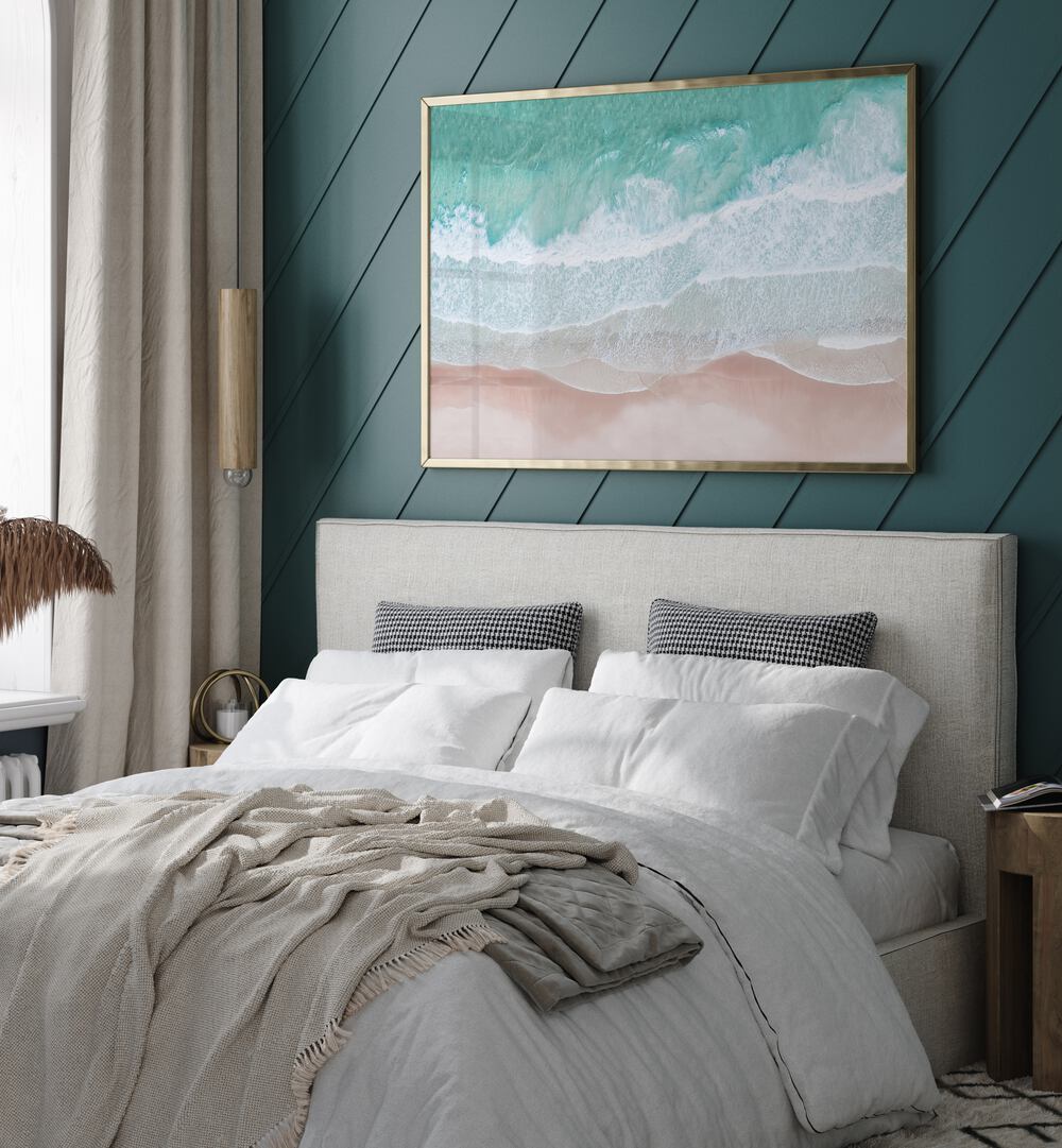 AERIAL OCEAN , BEACH PAINTINGS