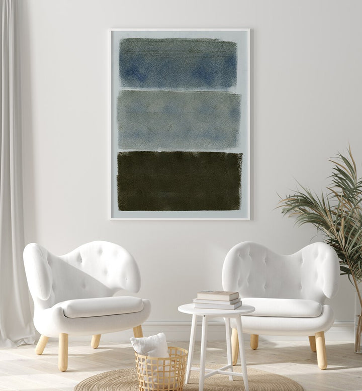 Elevate your space with ABSTRACT COLORFIELDS I, a vibrant abstract painting showcasing rich color blends.