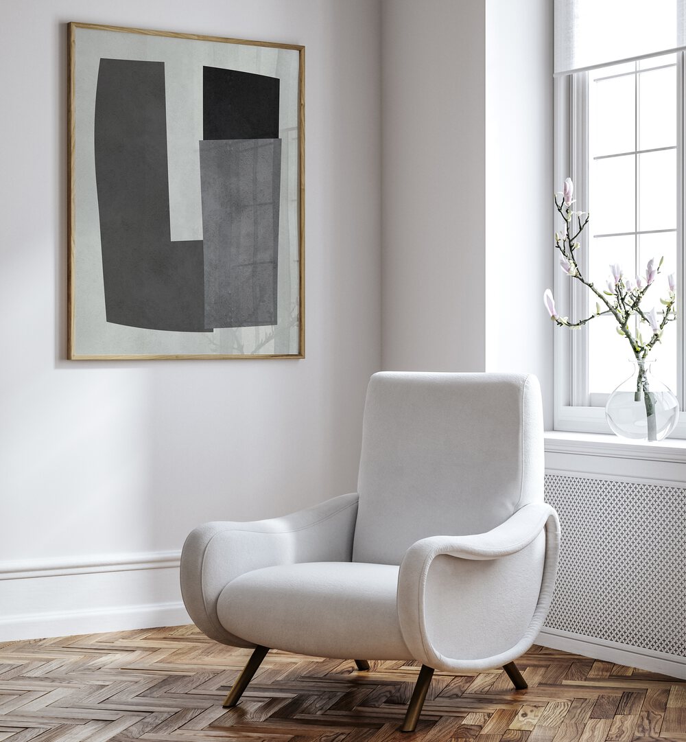 Stylish MODERN SHAPES X, GEOMETRIC ART PRINTS elevate contemporary interiors with bold designs and artistic flair.