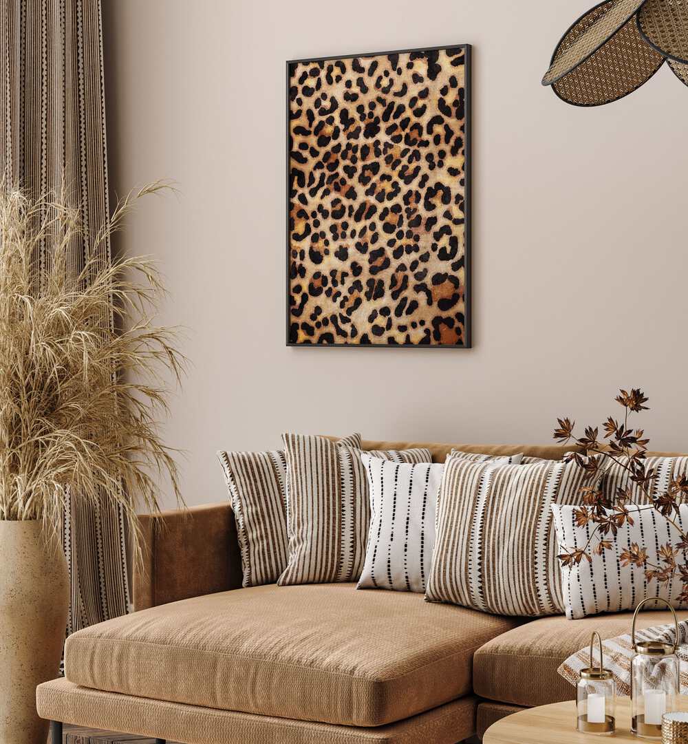 Elegant LEOPARD , ANIMAL PAINTINGS showcased on canvas, perfect for modern decor and inspired by Emel Tunaboylu.