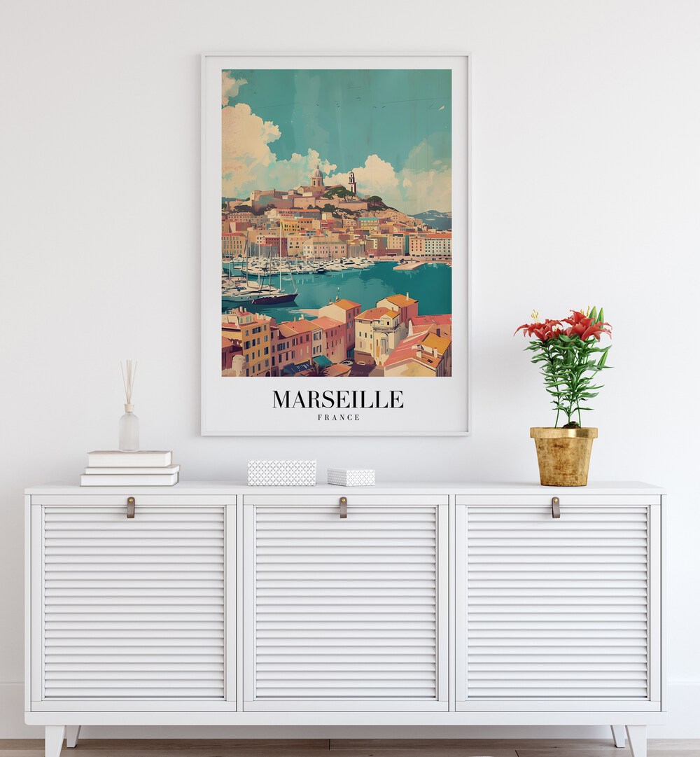 MARSEILLE - FRANCE II , TRAVEL POSTERS