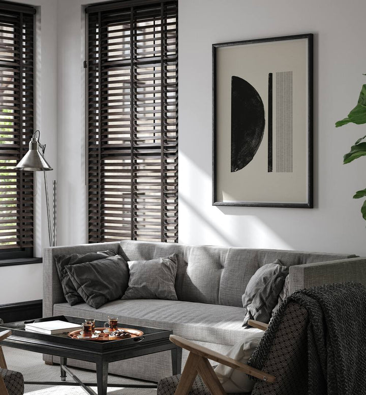 ZEN NR3, GEOMETRIC ART PRINTS enhance modern living spaces with elegant geometric design and captivating shapes.