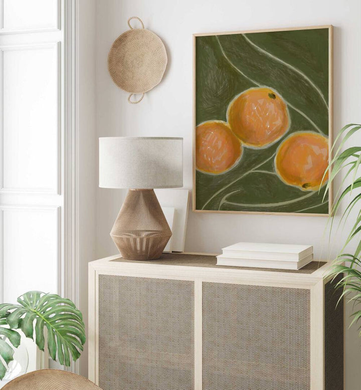 THE COLOURS ORANGE A GREEN , KITCHEN POSTERS
