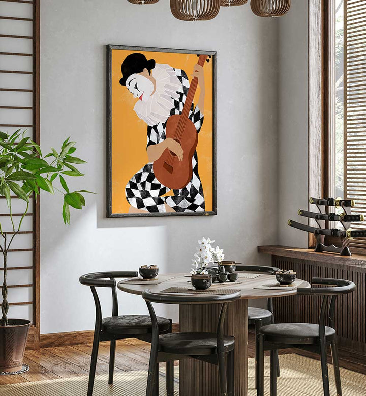 MELANCHOLY MELODY , PORTRAITS & FIGURATIVE ILLUSTRATIONS