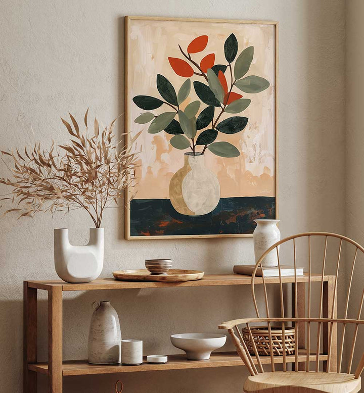 STILL LIFE OF VASE , FLORAL FLOWER PAINTINGS