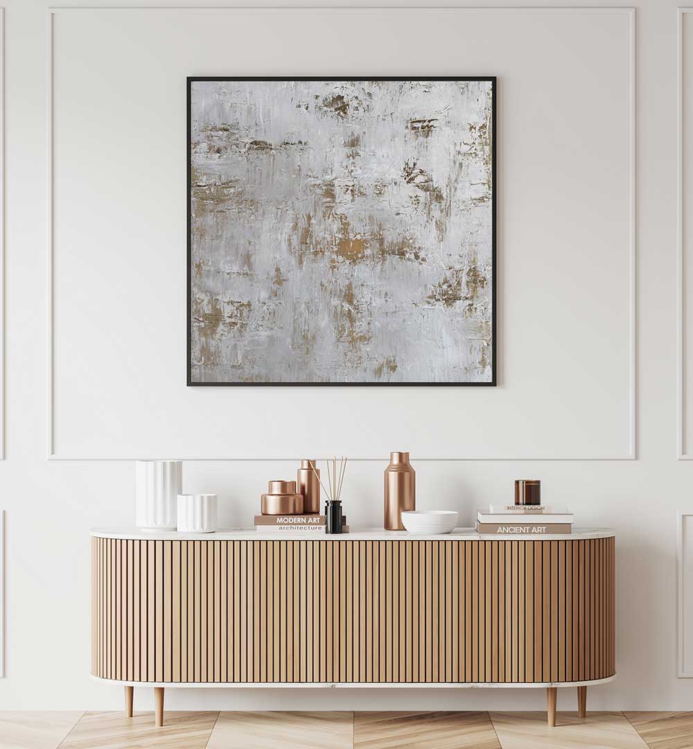 WINTER'S TOUCH , ABSTRACT PAINTINGS