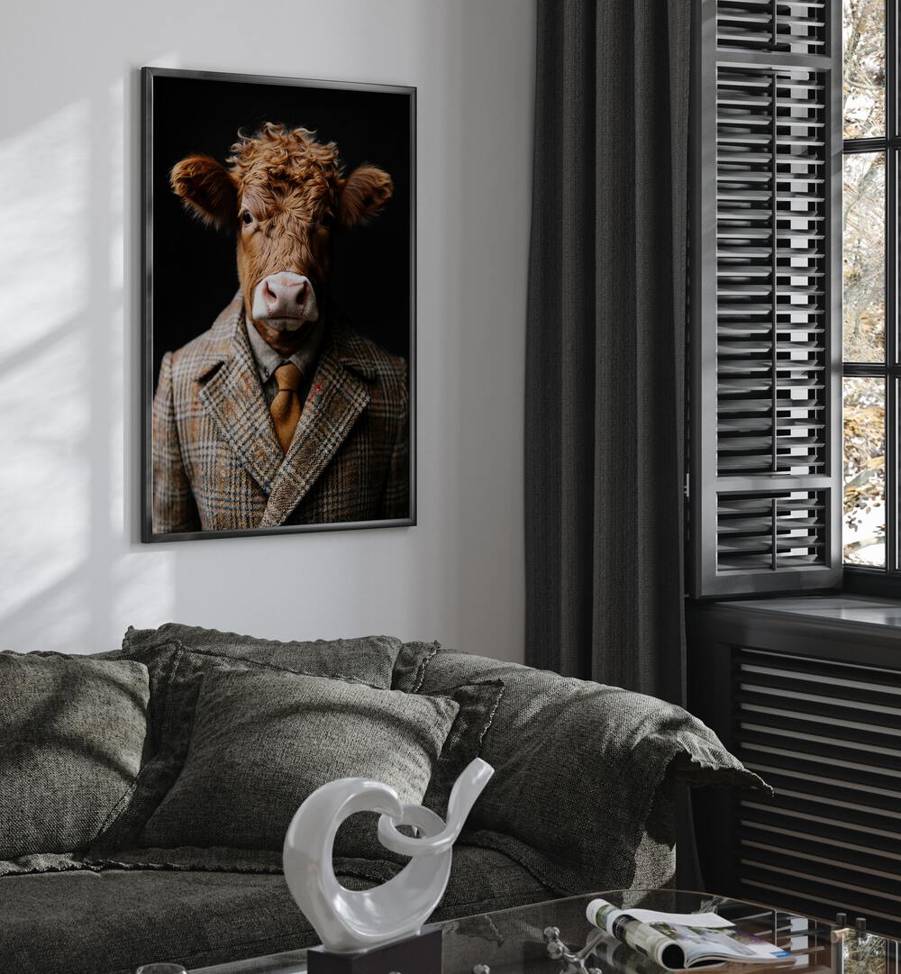 WILD SUITS - COW , ANIMAL PAINTINGS