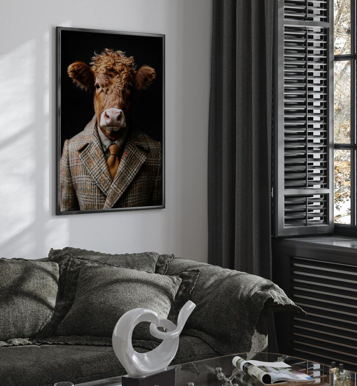 WILD SUITS - COW , ANIMAL PAINTINGS