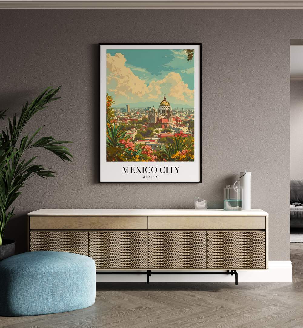 MEXICO CITY - MEXICO , TRAVEL POSTERS