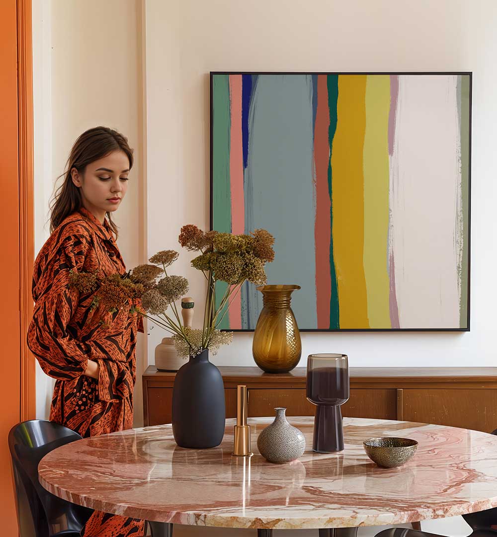 VIBRANT PALETTE , ABSTRACT PAINTINGS