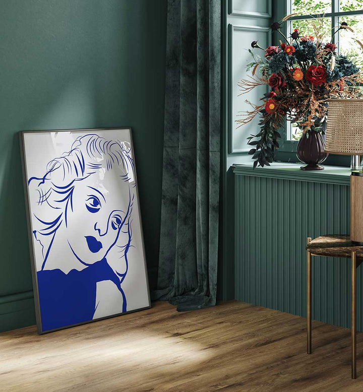 WOMAN FACE , PORTRAITS & FIGURATIVE ILLUSTRATIONS