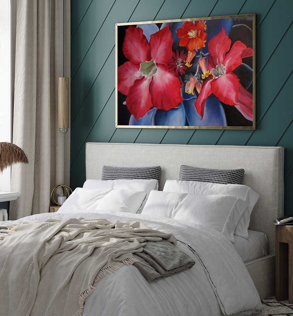 HAWAIIN FLOWERS , FLORAL FLOWER PAINTINGS
