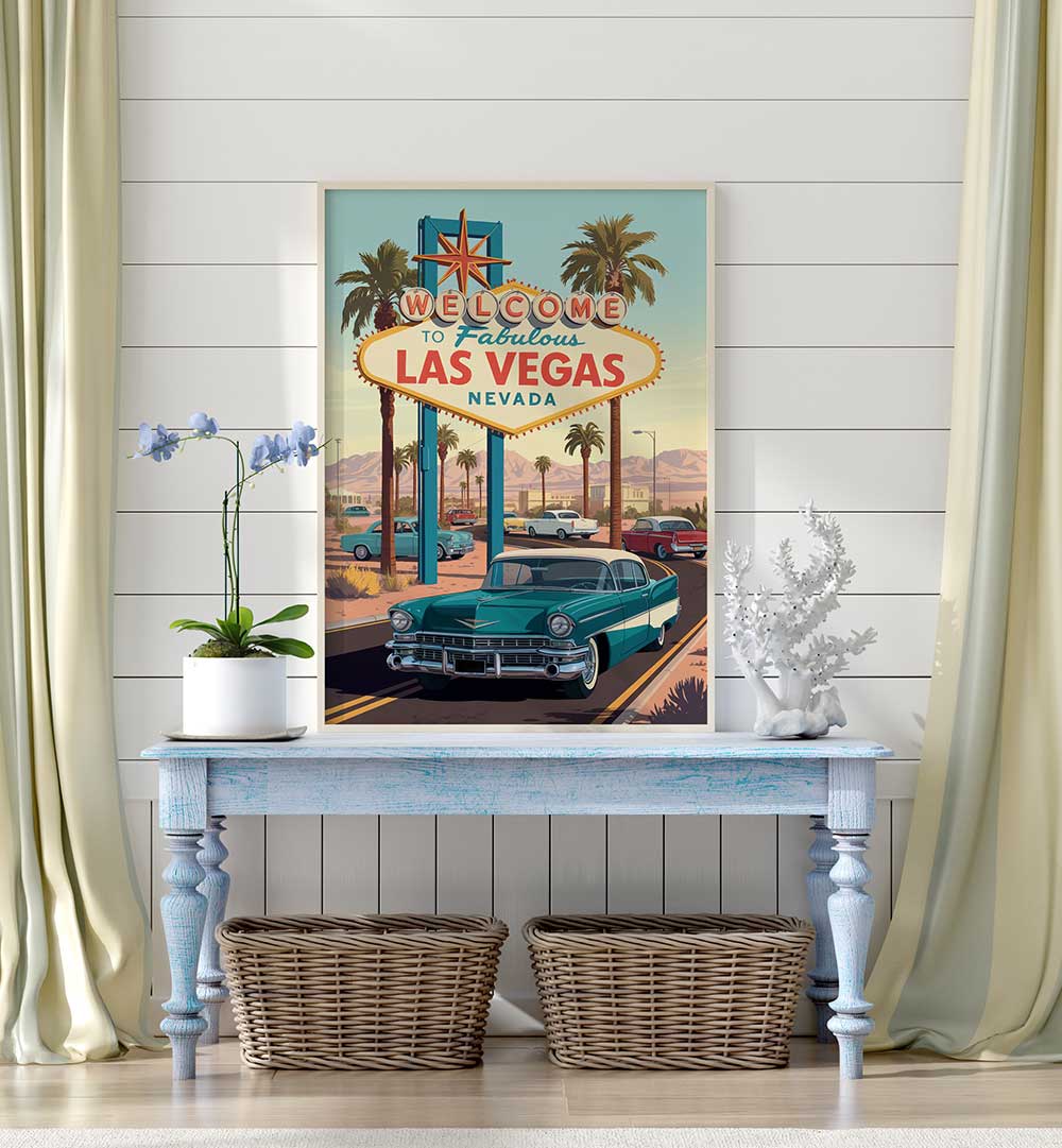 LAS VEGAS , TRAVEL POSTERS