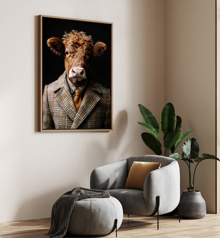 WILD SUITS - COW , ANIMAL PAINTINGS