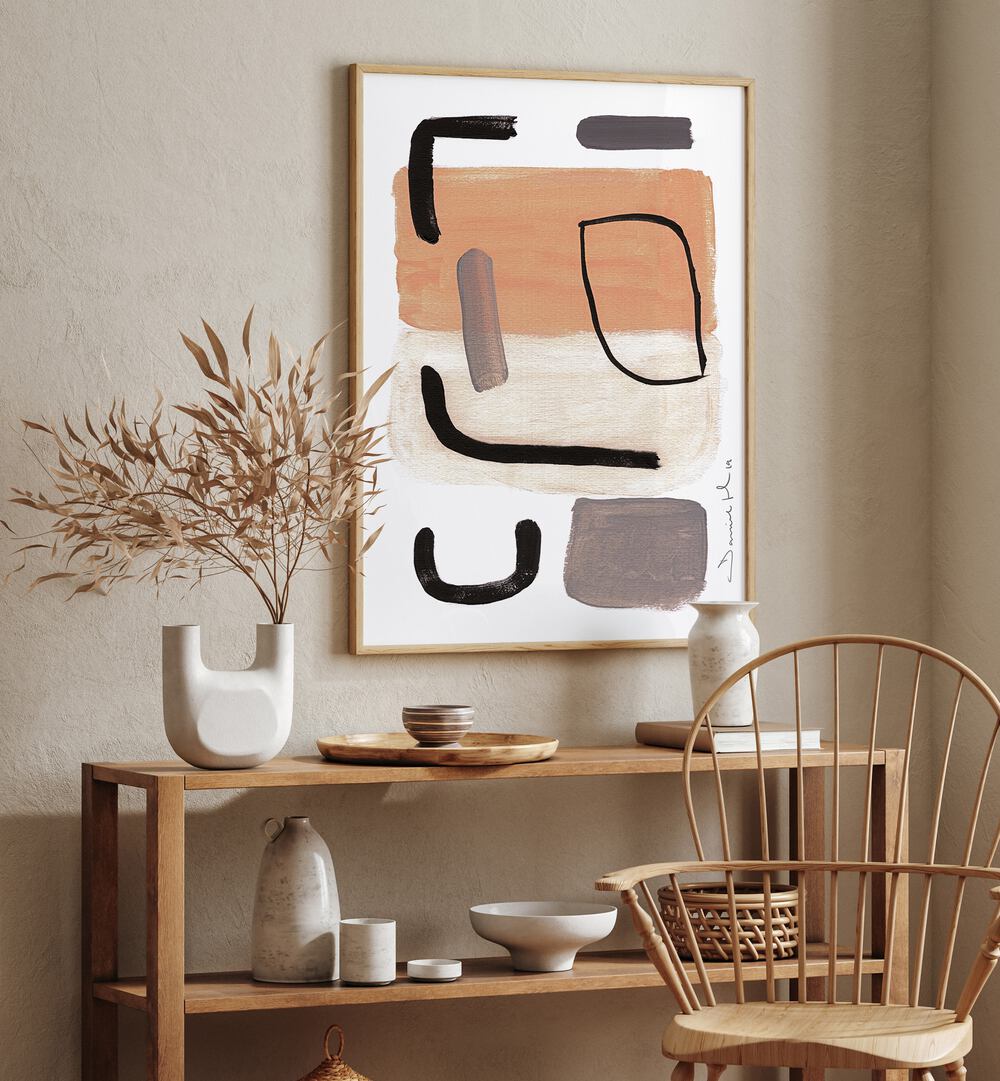 Decorate your space with AMSTERDAM, ABSTRACT PAINTINGS, showcasing modern artistry and vibrant hues for a unique touch.