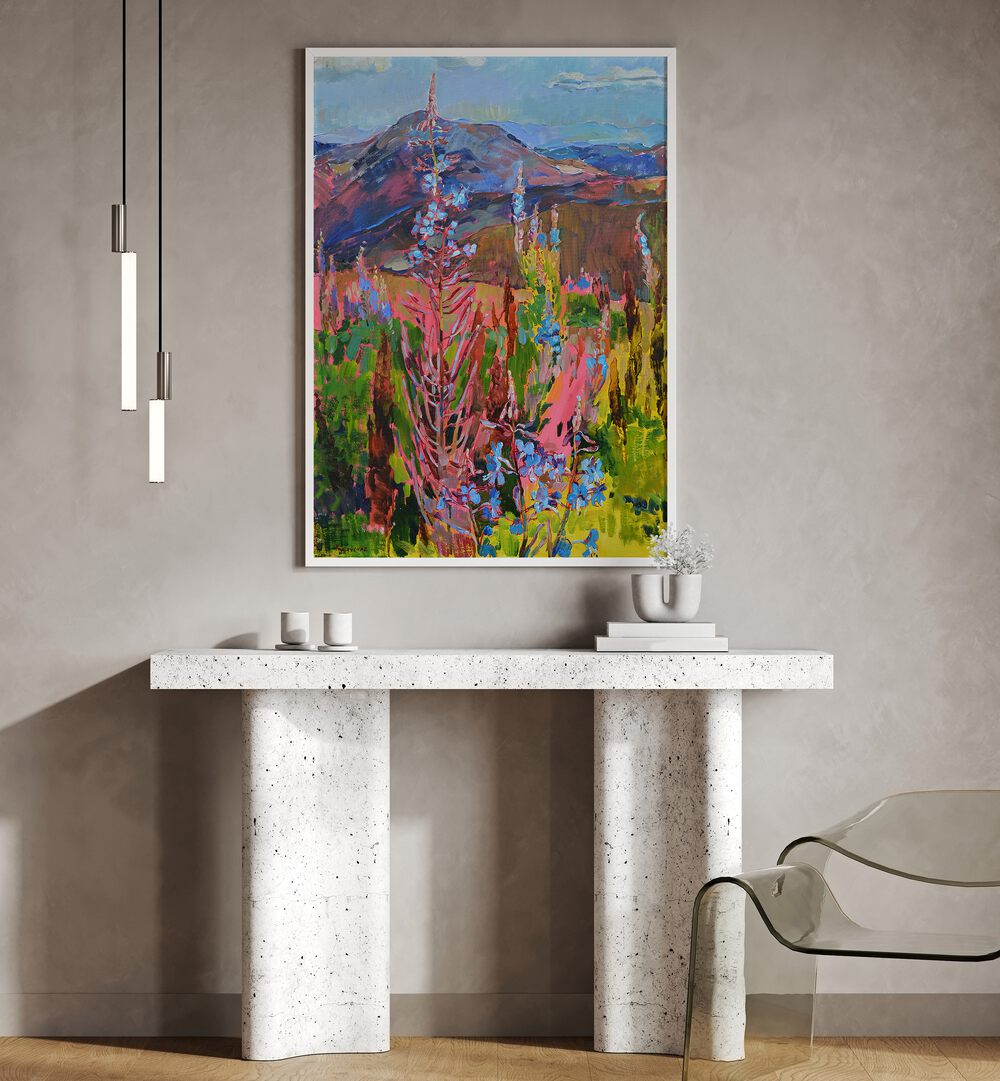 BLOOMING SALLY , LANDSCAPE PAINTINGS