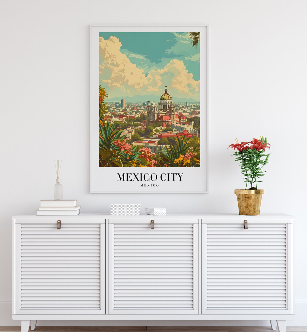 MEXICO CITY - MEXICO , TRAVEL POSTERS