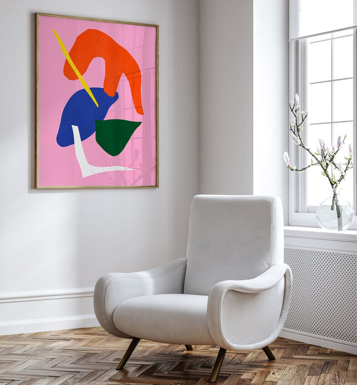 Bright and bold, the EXPRESSIVE XII, GEOMETRIC ART PRINTS enhance any space with modern artistic flair.