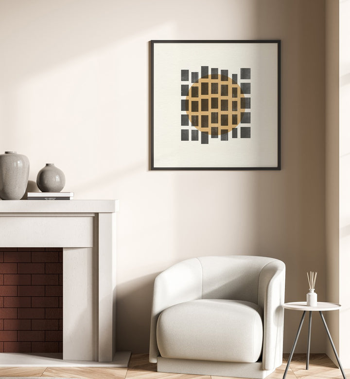 PAPER OBJECT VIII, GEOMETRIC ART PRINTS, showcases a modern design, perfect for enhancing any stylish interior.