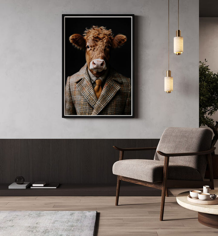 WILD SUITS - COW , ANIMAL PAINTINGS