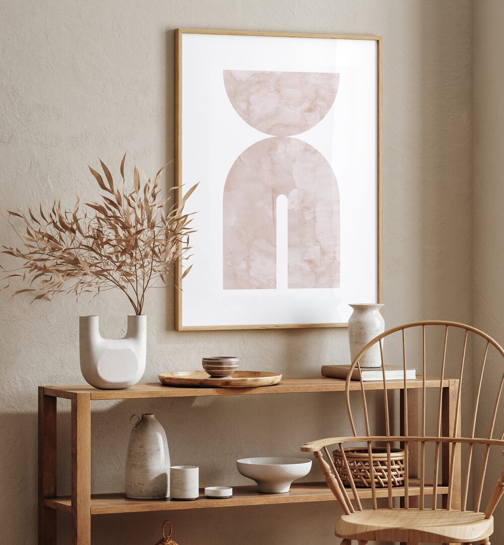 Elegant WATERCOLORS VI, BOHO ART PAINTINGS displayed in a modern setting, perfect for enhancing your creative space.