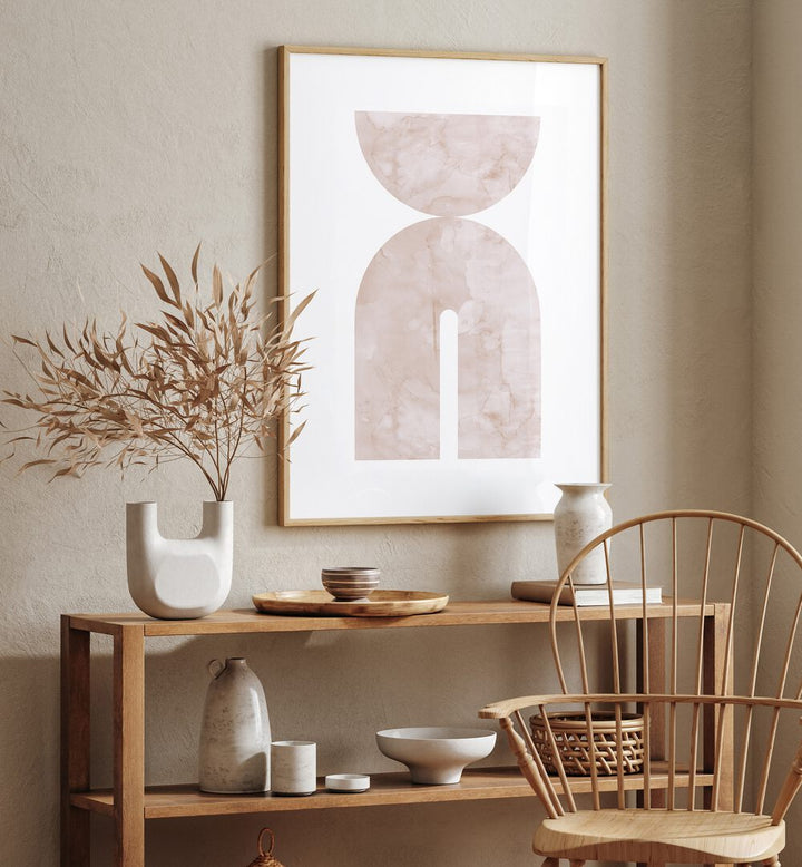 Elegant WATERCOLORS VI, BOHO ART PAINTINGS displayed in a modern setting, perfect for enhancing your creative space.