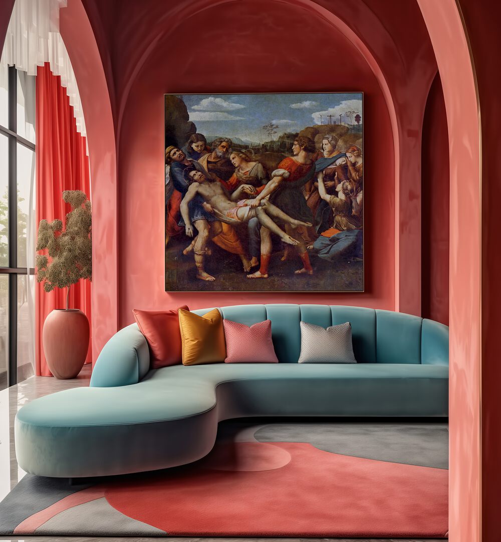 THE DEPOSITION (1507) , VINTAGE PAINTINGS
