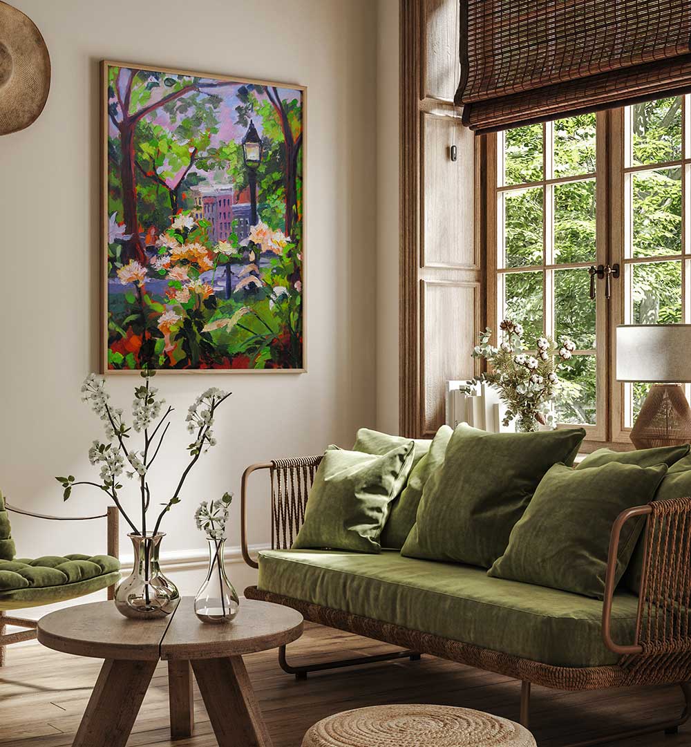 ABBINGTON SQUARE , LANDSCAPE PAINTINGS