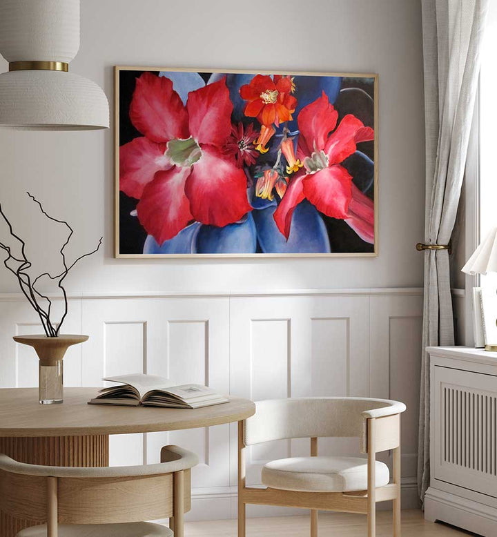 HAWAIIN FLOWERS , FLORAL FLOWER PAINTINGS