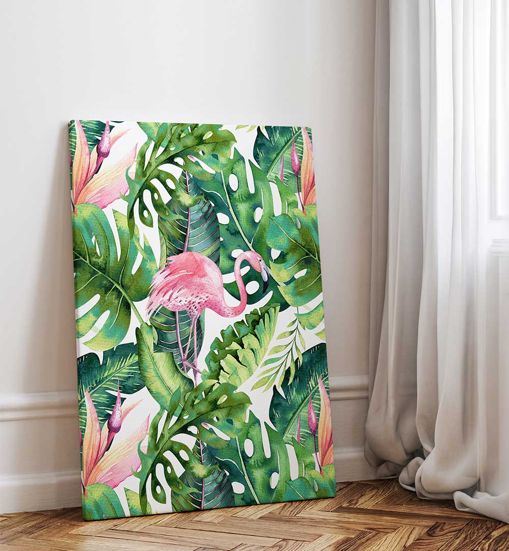 FLAMINGO TROPICAL , ANIMAL PAINTINGS