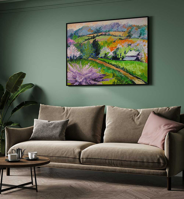 COVERBRIDGE ROAD , LANDSCAPE PAINTINGS