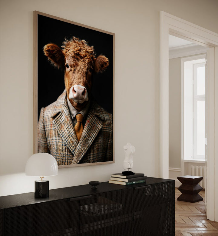 WILD SUITS - COW , ANIMAL PAINTINGS