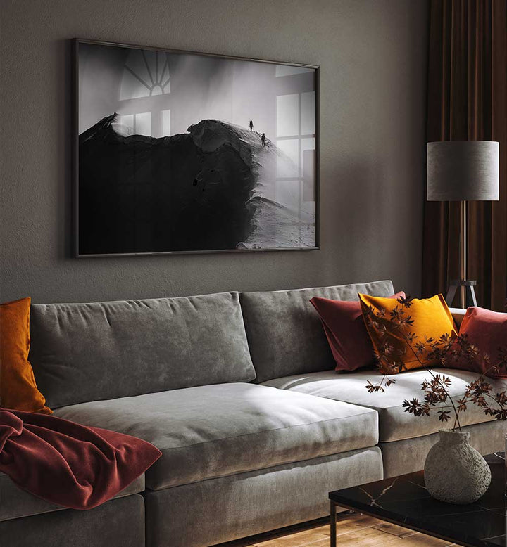 SNOWY RIDGE WALK , PHOTOGRAPHY PRINTS