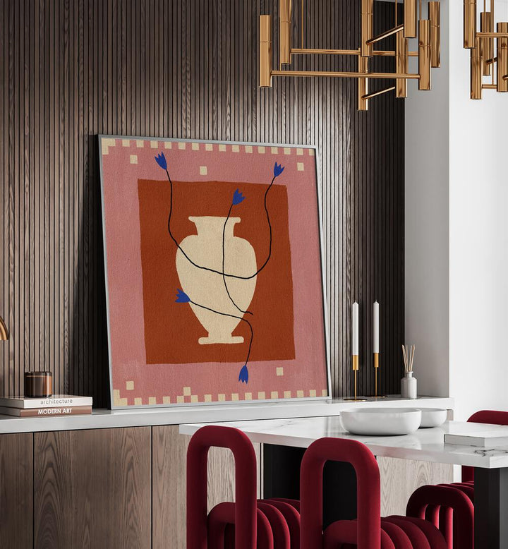 Enhance your kitchen with OUT OF VASE BLOOMS VII, KITCHEN POSTERS, a stunning floral centerpiece for modern decor.