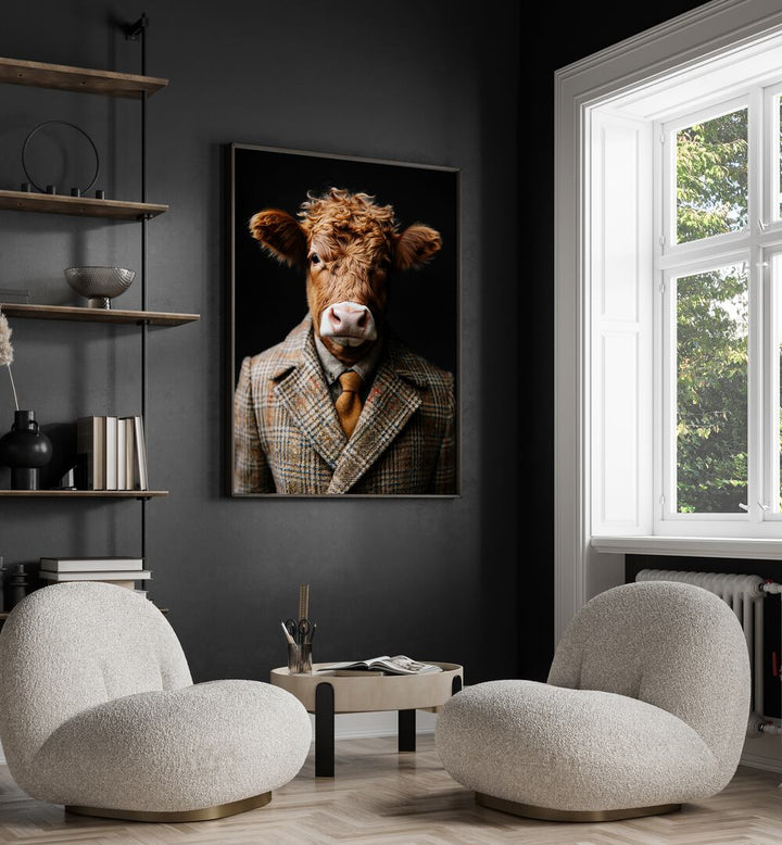 WILD SUITS - COW , ANIMAL PAINTINGS