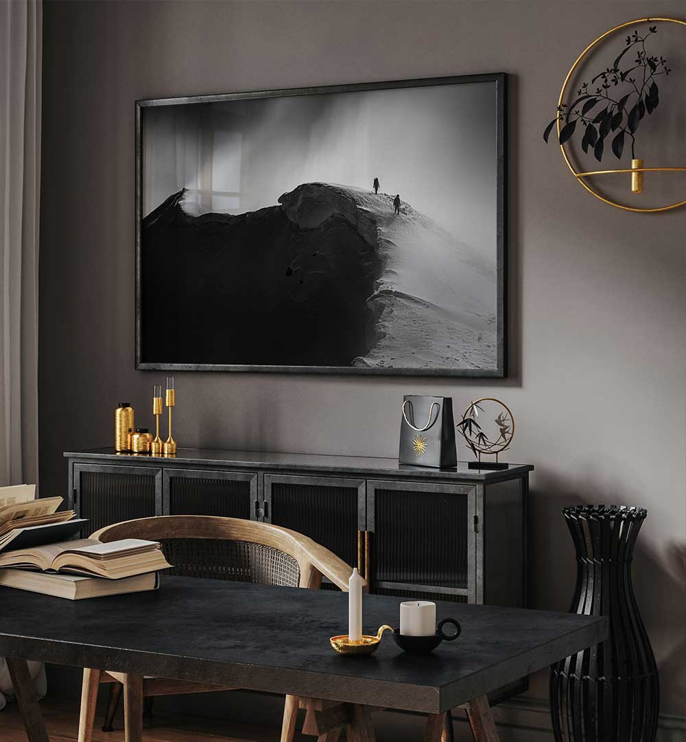 SNOWY RIDGE WALK , PHOTOGRAPHY PRINTS