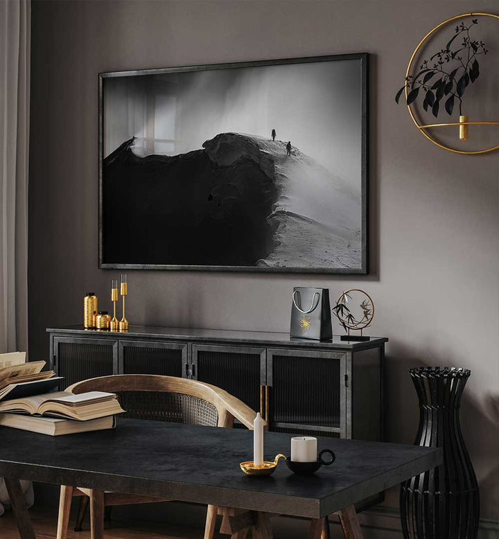 SNOWY RIDGE WALK , PHOTOGRAPHY PRINTS