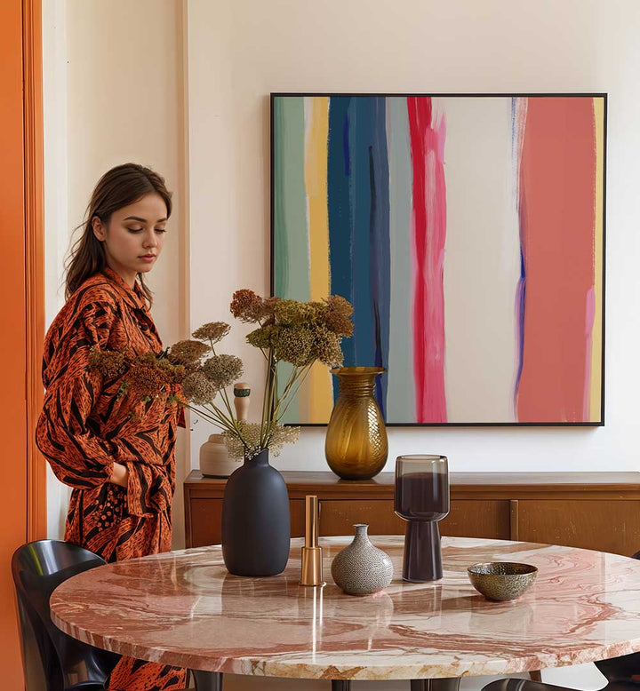 VIBRANT PALETTE II , ABSTRACT PAINTINGS