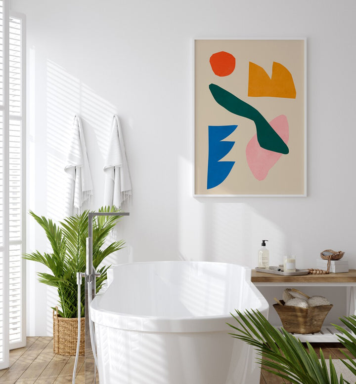 Bright and modern, the EXPRESSIVE XIII, GEOMETRIC ART PRINTS add creative flair to any space, perfect for artistic homes.
