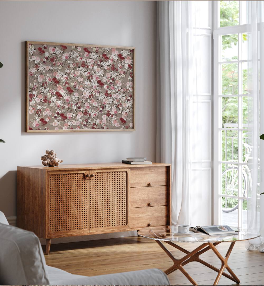 Enhance your decor with VINTAGE FLOWER ROMANCE, FLORAL FLOWER PAINTINGS, showcasing vibrant blooms and elegance.