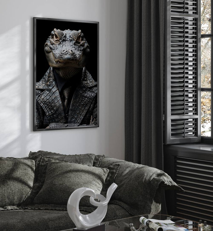 WILD SUITS - CROCODILE , ANIMAL PAINTINGS