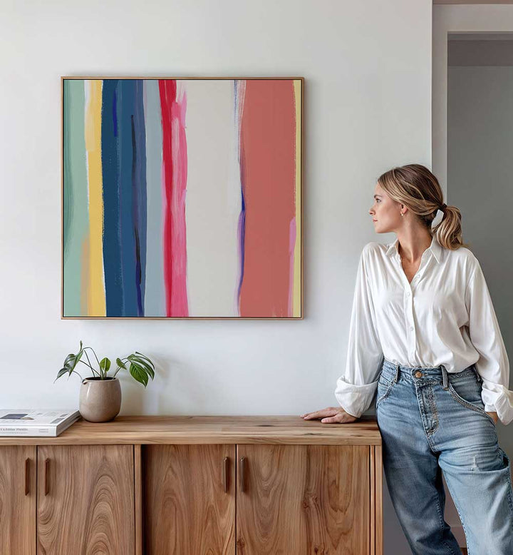 VIBRANT PALETTE II , ABSTRACT PAINTINGS