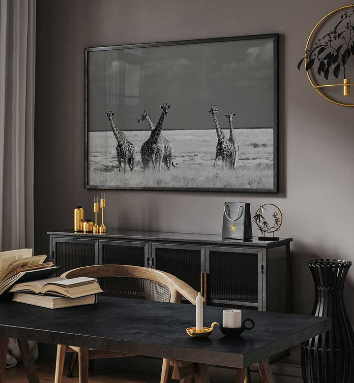 LOOK GIRL STRANGE ANIMALS  , PHOTOGRAPHY PRINTS