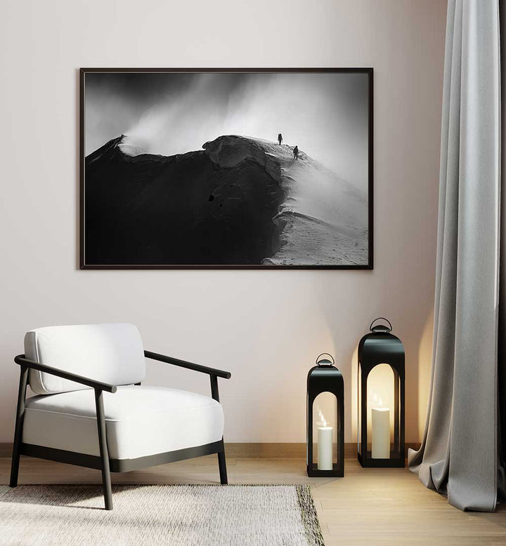 SNOWY RIDGE WALK , PHOTOGRAPHY PRINTS