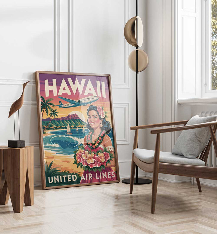 HAWAII , TRAVEL POSTERS