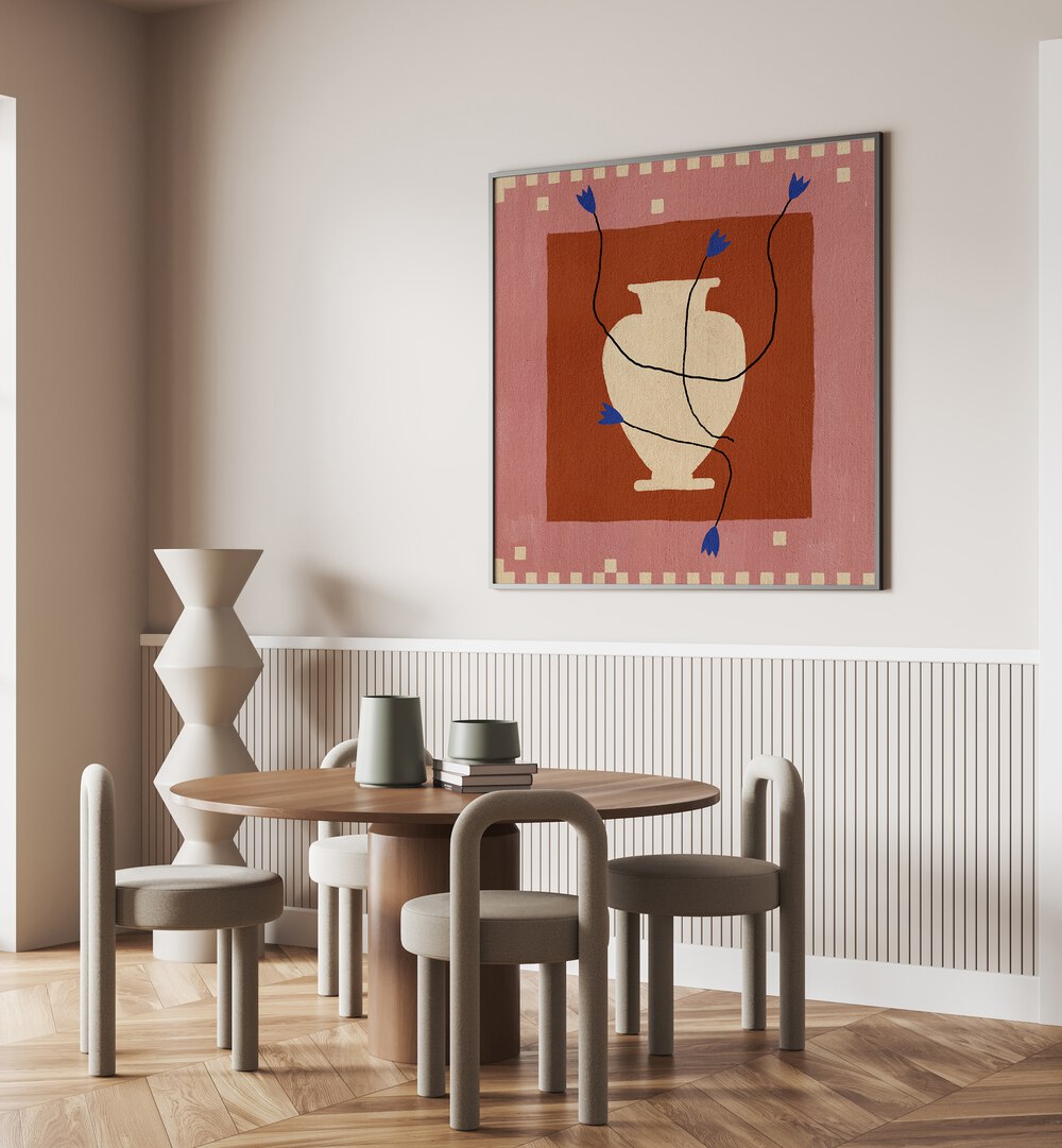 Enhance your space with OUT OF VASE BLOOMS VII, KITCHEN POSTERS, a stunning floral decor centerpiece.