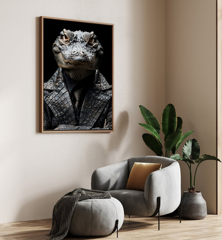 WILD SUITS - CROCODILE , ANIMAL PAINTINGS